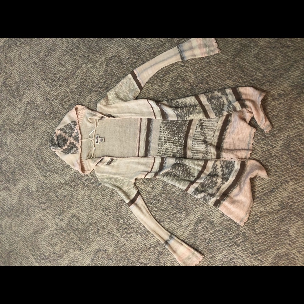 Mudd XS cardigan w/ hood